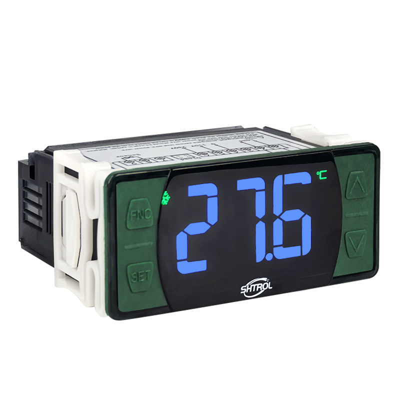 SHTROL Regulator de temperatură pentru frigider-congelator cu ventilator de dezghețare și pornire cu întârziere