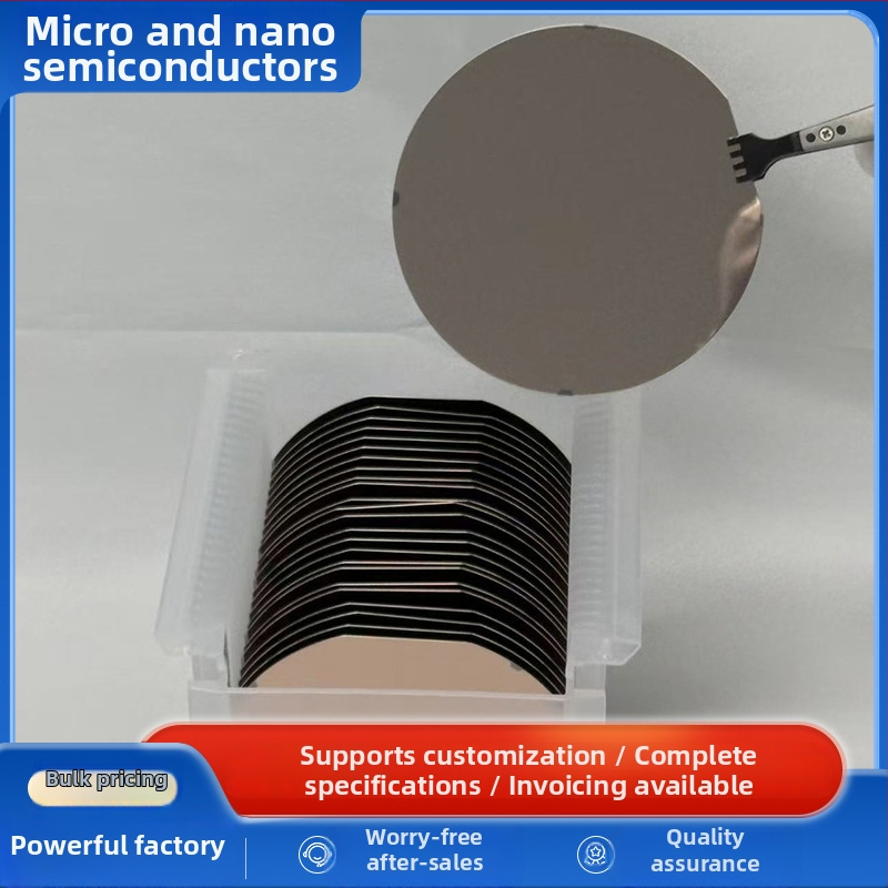 Waferi de cercetare pentru semiconductori, materiale PVD pentru electronice de înaltă calitate, substraturi de siliciu placate cu cupru, grad de cercetare