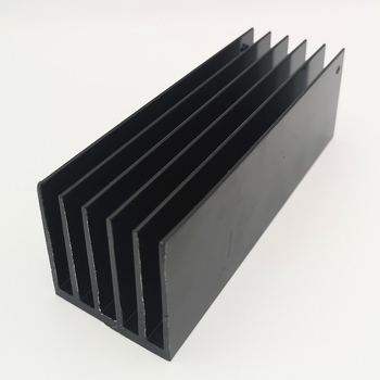 KW-703 Radiator LED din aliaj de aluminiu, 50×50×100 mm, răcire cu apă, placă ștanțată cu dinți densi