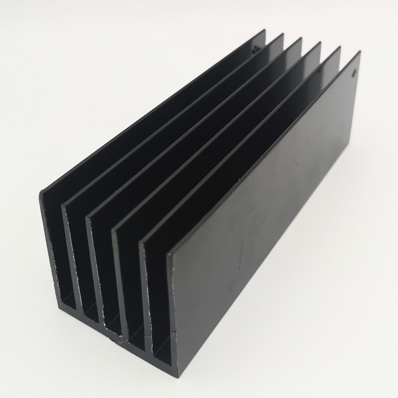 KW-703 Radiator LED din aliaj de aluminiu, 50×50×100 mm, răcire cu apă, placă ștanțată cu dinți densi