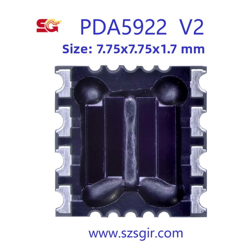 Fotodiódové pole PDA5922 — fotoelektrický detekčný senzor s vyváženou detekciou a potlačením pozadia