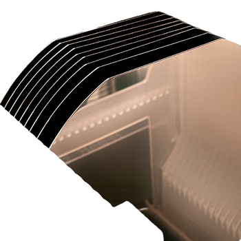 Wafer de siliciu cu placare cu cupru pentru semiconductori, sputtering magnetron în vid, acoperire prin evaporare termorezistentă și acoperire CVD