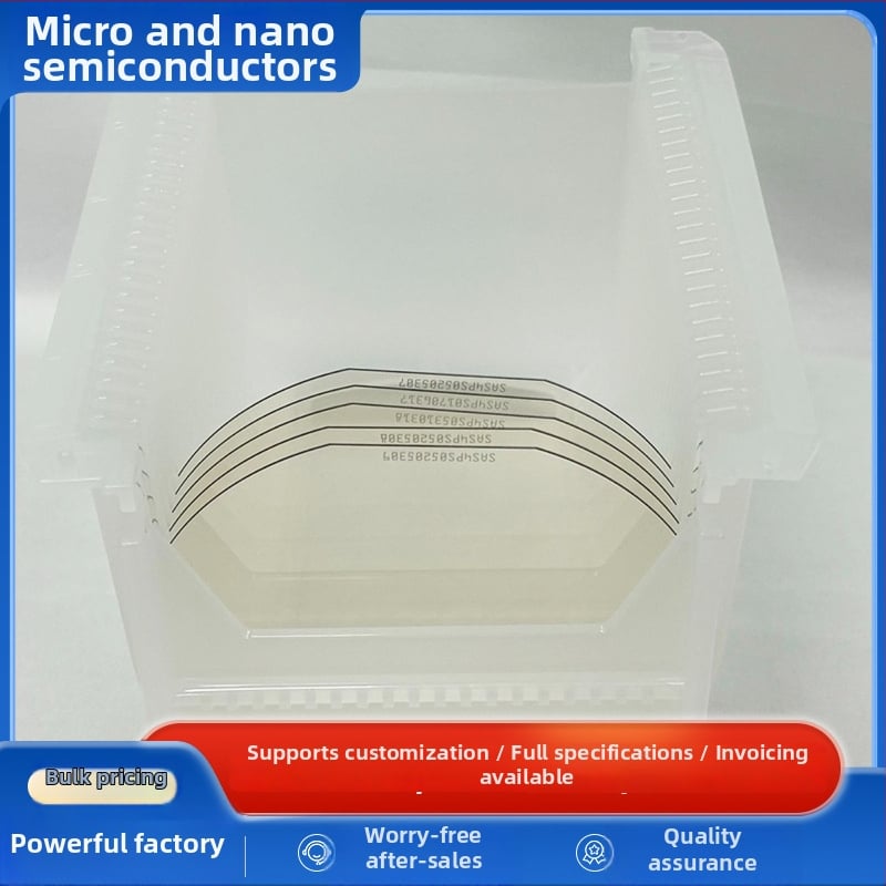 Wafere de cercetare în semiconductori, materiale electronice PVD, substraturi Al-Si acoperite cu aluminiu, calitate de cercetare