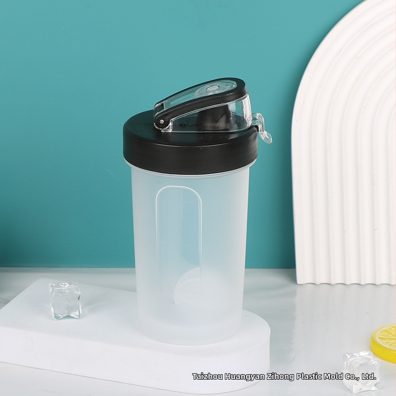 300 ml športový proteínový šejker s potlačou loga, ekologický