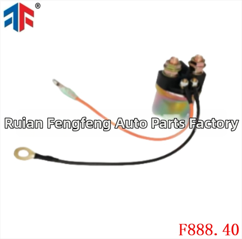 Magnetický elektromagnetický spínač štartovacieho relé Yamaha 6E5-8195B-01 38410-94552