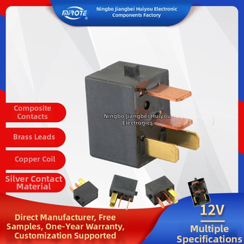 Kompaktné elektromagnetické relé Huiyou Violet, modely 39794-SDA-004, 39794-SDA-902, 90987-01012