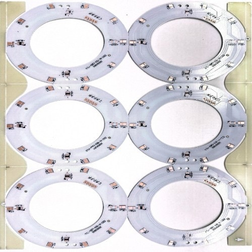 Plăci LED PCB din fibră de sticlă epoxidică, cu un singur strat