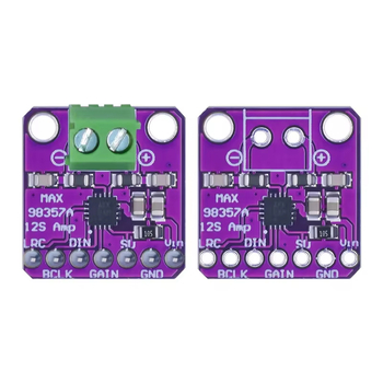 Modul amplificator audio MAX98357 I2S, amplificator Class D fără filtrare, compatibil cu ESP32 și Raspberry Pi