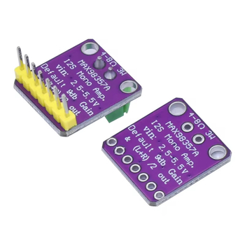 Modul amplificator audio MAX98357 I2S, amplificator Class D fără filtrare, compatibil cu ESP32 și Raspberry Pi