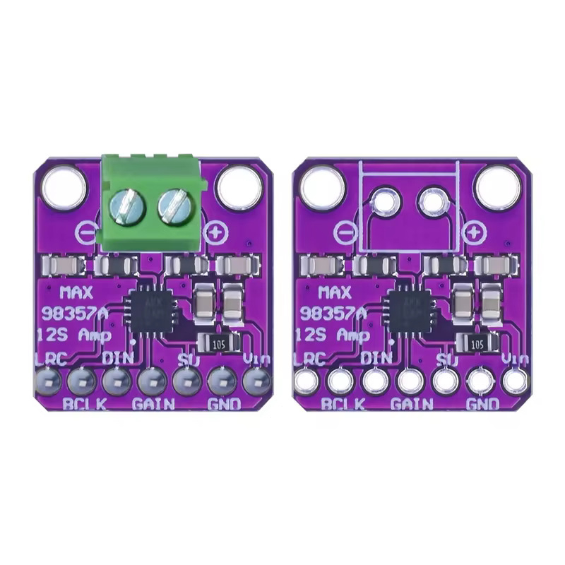Modul amplificator audio MAX98357 I2S, amplificator Class D fără filtrare, compatibil cu ESP32 și Raspberry Pi