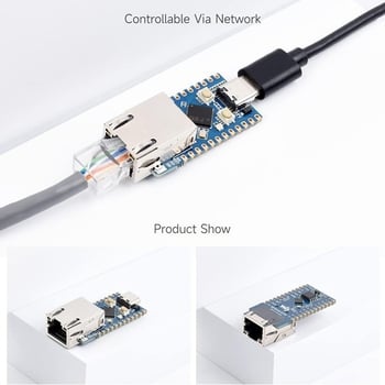 Waveshare 1 бр., цвят по изображението, PCB материал, за Raspberry Pi RP2040 разработка