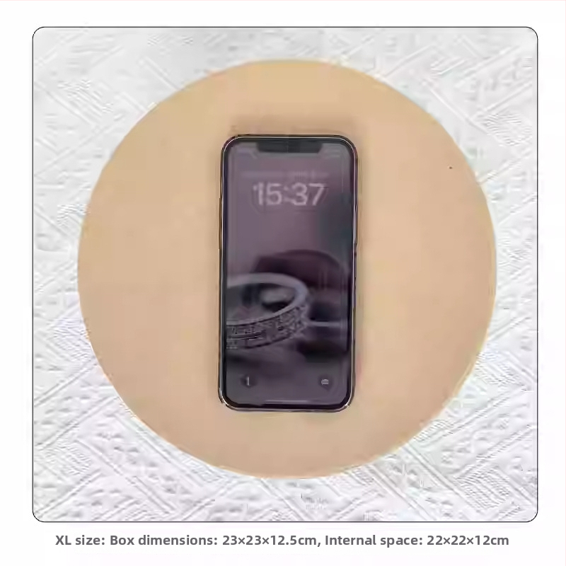 Kerek Kraftpapír hengeres ajándékdoboz – DIY kézműves csomagolás, édesség tárolás, FSC-tanúsított