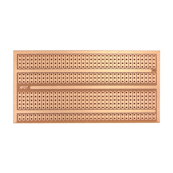 Perfboard 5x9.5 cm, placă cu cupru pe o singură parte pentru prototipare