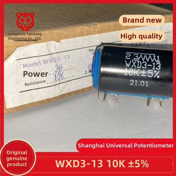 Potenciometer s drôtovým vinutím WXD3-13 10 kΩ, 20 mm, 10-otáčkový, presný