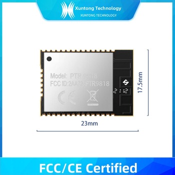nRF52840 Bluetooth модул PTR9818 – UART прозрачно предаване за IoT, майстор-слейв режим