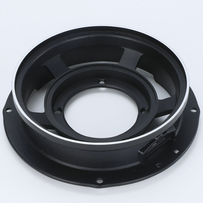 Coș de difuzor din aluminiu de 6,5 inch pentru VW A, componentă electroacustică, cadru din aliaj de aluminiu personalizat
