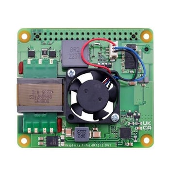 1 брой, цвят: както е показано, материал: PCB, съвместим с Raspberry Pi PoE+ HAT