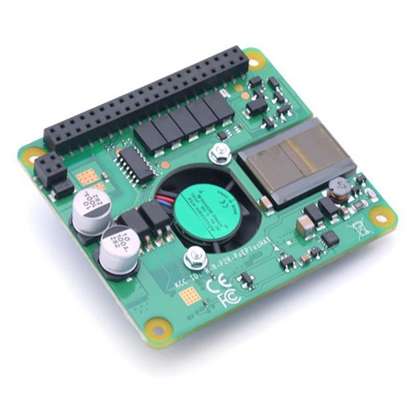 1 брой, цвят: както е показано, материал: PCB, съвместим с Raspberry Pi PoE+ HAT