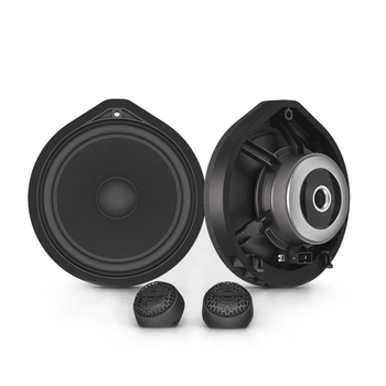 Set de difuzoare auto componente, 6,5 inci, cu carcasă din plastic
