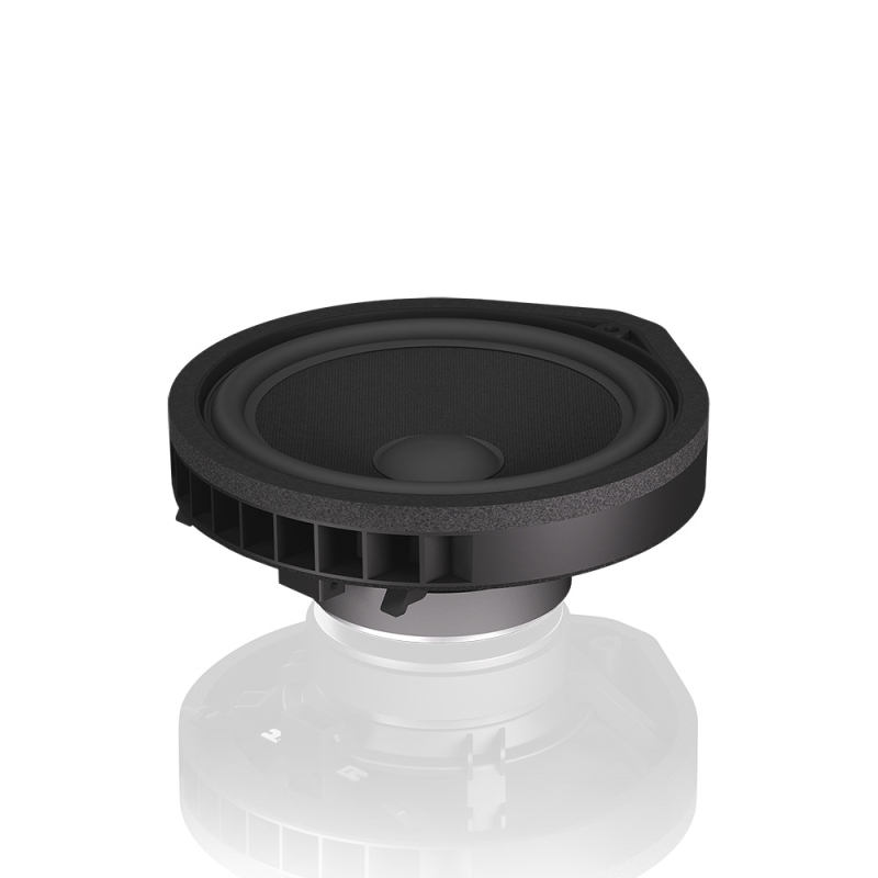 Set de difuzoare auto componente, 6,5 inci, cu carcasă din plastic