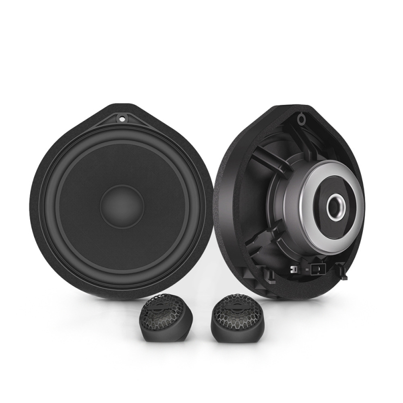 Set de difuzoare auto componente, 6,5 inci, cu carcasă din plastic