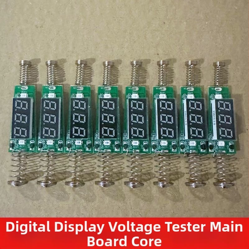 Tester napätia s digitálnym displejom, univerzálny, 5V – 120V, pre elektrické a automobilové použitie