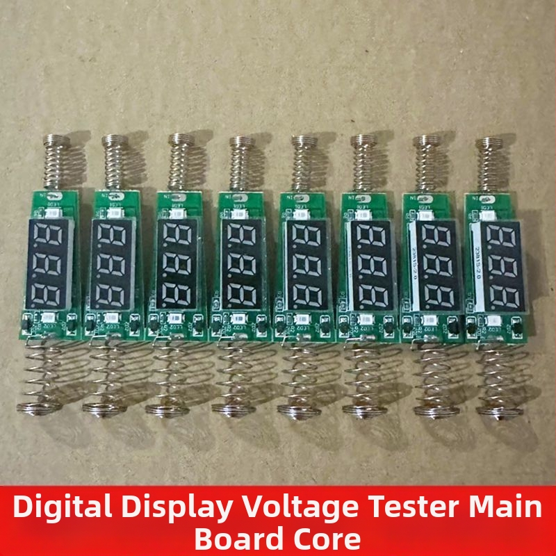 Tester napätia s digitálnym displejom, univerzálny, 5V – 120V, pre elektrické a automobilové použitie