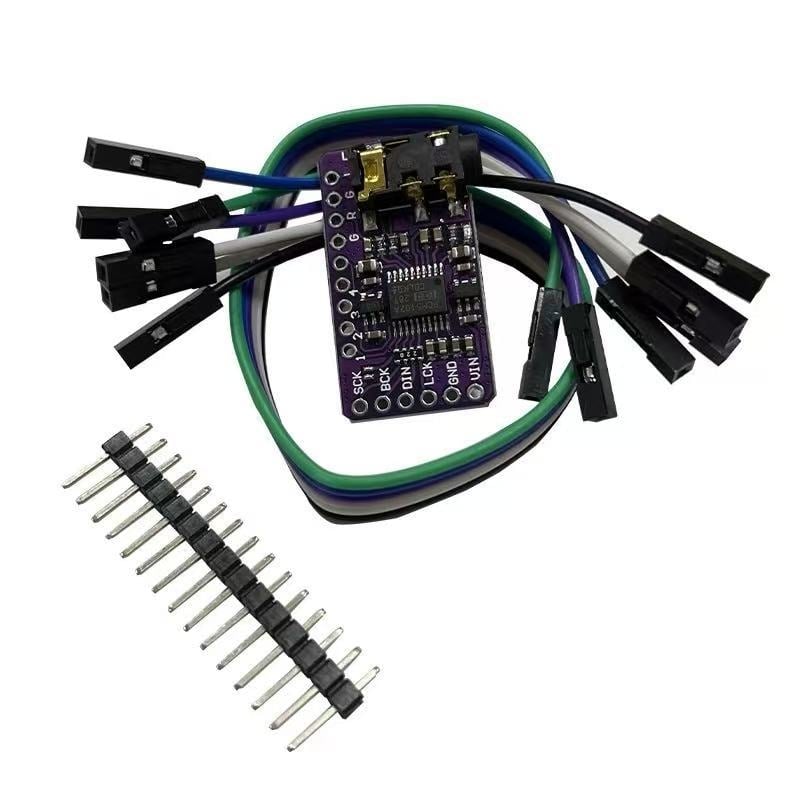 Placă DAC PCM5102 cu I2S/IIS, compatibilă Raspberry Pi, sunet digital fără pierderi de înaltă calitate
