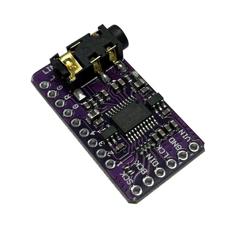 Placă DAC PCM5102 cu I2S/IIS, compatibilă Raspberry Pi, sunet digital fără pierderi de înaltă calitate