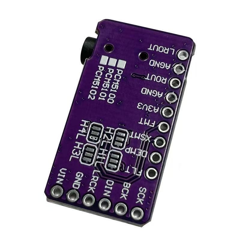 Placă DAC PCM5102 cu I2S/IIS, compatibilă Raspberry Pi, sunet digital fără pierderi de înaltă calitate