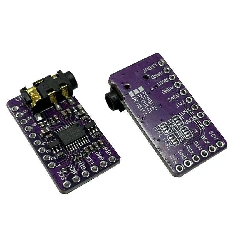 Placă DAC PCM5102 cu I2S/IIS, compatibilă Raspberry Pi, sunet digital fără pierderi de înaltă calitate