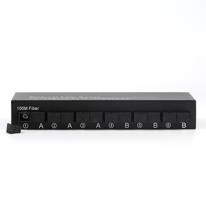 Transceiver optoelectronic pentru supraveghere video, fibră monomod, interfață SC, 1310 nm, 100 Mbps