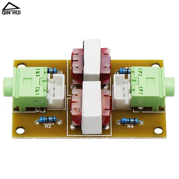 Izolator audio stereo cu împământare comună, filtru de zgomot pentru semnalul audio al computerului