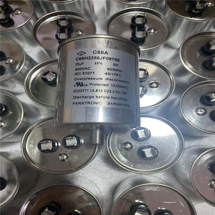 Condensator de filtrare cu ulei pentru curent alternativ, C66H2207K302700, 200UF ±5%, 500VAC