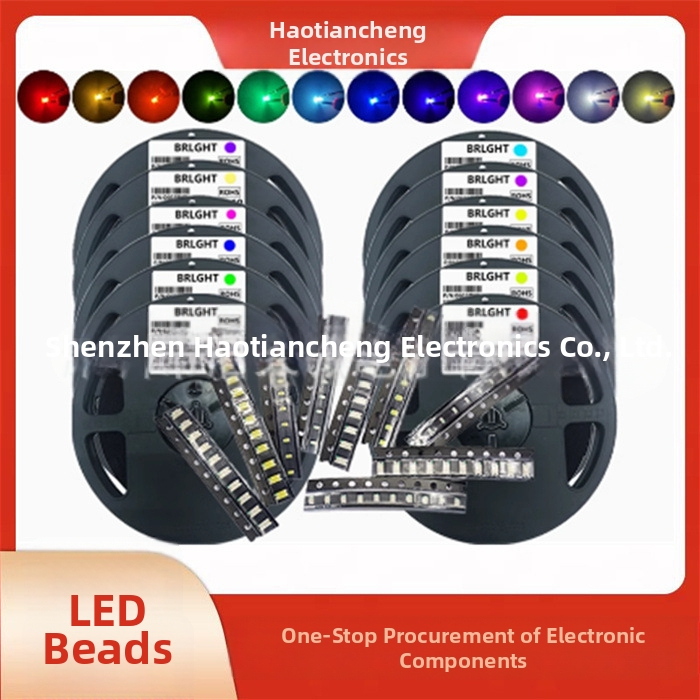 0402 LED korálky, vysoký jas, viacfarebné: červená, žltá, modrá, zelená, biela, fialová, ružová, oranžová, pre endoskop