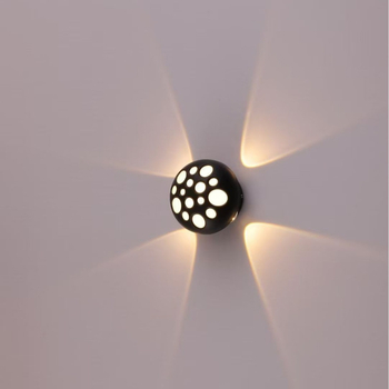 Lampă de perete LED pentru exterior, impermeabilă, design creativ, pentru terasă, grădină, hotel, dormitor și cameră de oaspeți