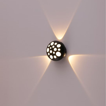 Lampă de perete LED pentru exterior, impermeabilă, design creativ, pentru terasă, grădină, hotel, dormitor și cameră de oaspeți