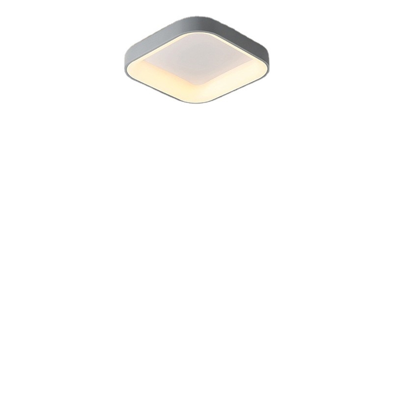 Lumină LED de plafon pentru dormitor, stil nordic minimalist modern, iluminare caldă și romantică