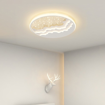 Lampa LED circulară pentru tavan, dormitor și birou, design minimalist modern