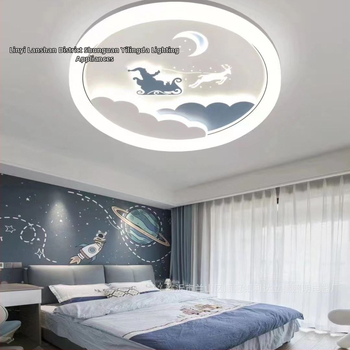 Detská stropná lampa Clouds – moderné minimalistické kreatívne LED svetlo na ochranu očí pre chlapcov a dievčatá, lampa do princeznej spálne