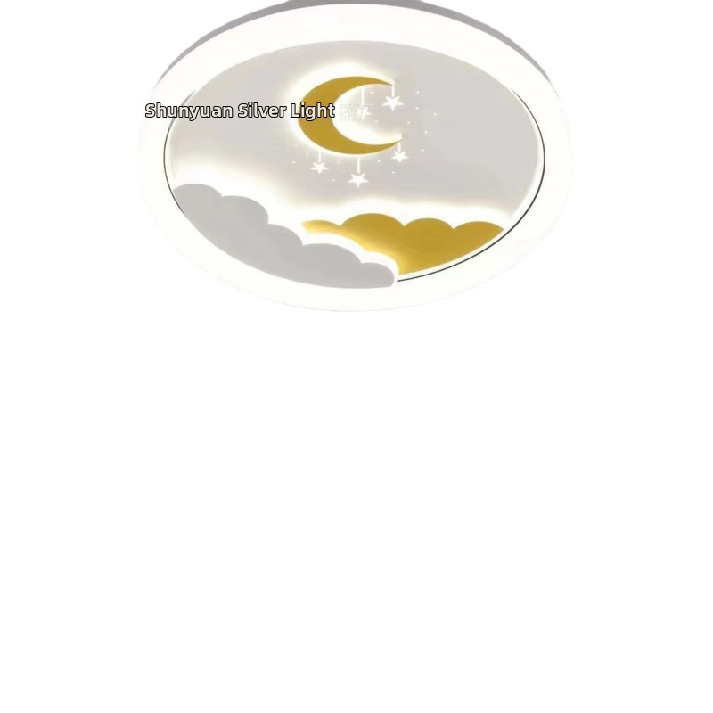 Detská stropná lampa Clouds – moderné minimalistické kreatívne LED svetlo na ochranu očí pre chlapcov a dievčatá, lampa do princeznej spálne