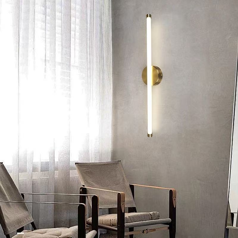 Lampa de perete liniară modernă pentru dormitor, sufragerie, birou, scări, hol și balcon