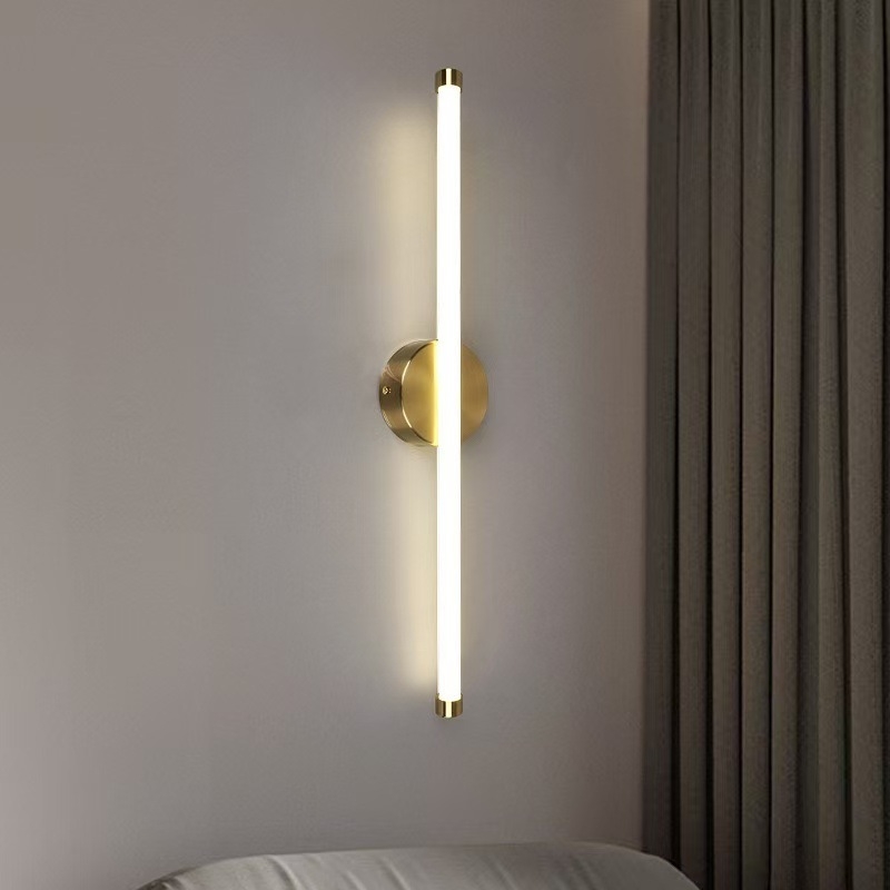 Lampa de perete liniară modernă pentru dormitor, sufragerie, birou, scări, hol și balcon
