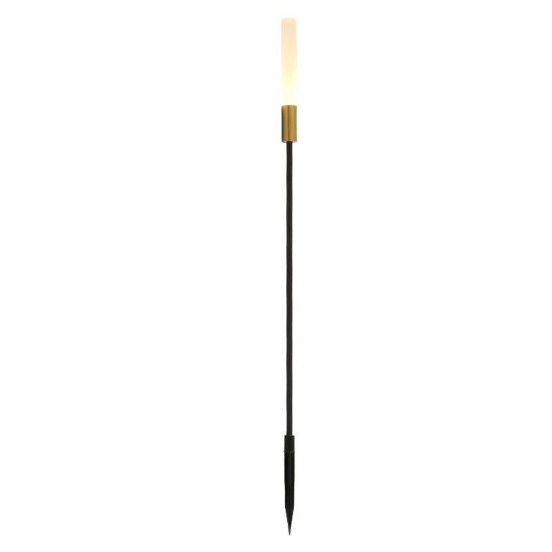 Lampa solară de grădină cu tijă acrilică în formă de pai, IP65 rezistentă la apă, pentru curte, parc și pensiune