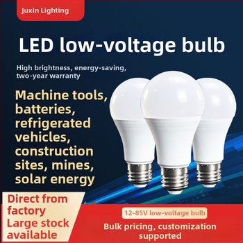 Bec LED E27 pentru joasă tensiune DC12V/DC24V/DC36V sau AC85V, pentru utilaje industriale și mine