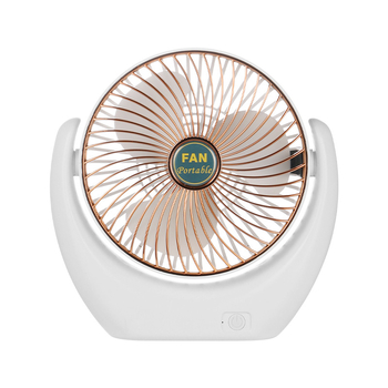 Ventilator USB mini pentru studenți — portabil, reîncărcabil, compact pentru birou