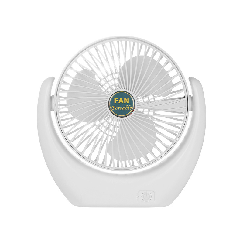 Ventilator USB mini pentru studenți — portabil, reîncărcabil, compact pentru birou