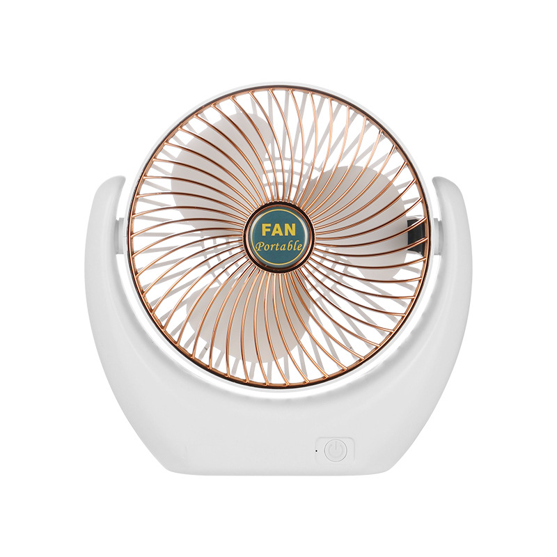 Ventilator USB mini pentru studenți — portabil, reîncărcabil, compact pentru birou