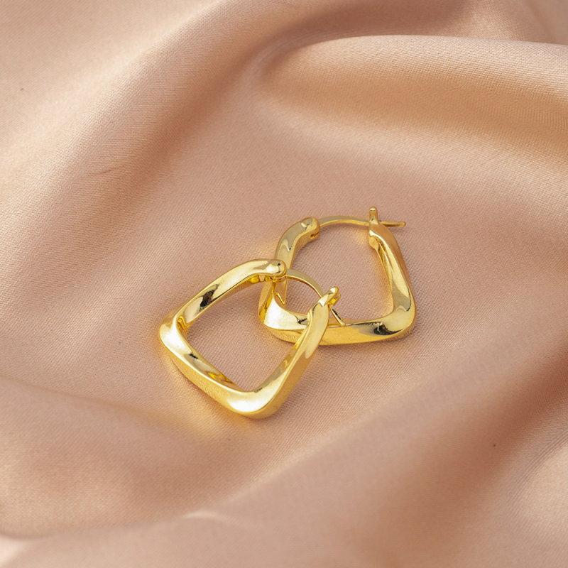 Cercei din argint S925 pentru femei, lux discret și design de înaltă clasă, manșete de urechi (ear cuffs), cercei extravaganți, cercuri simple