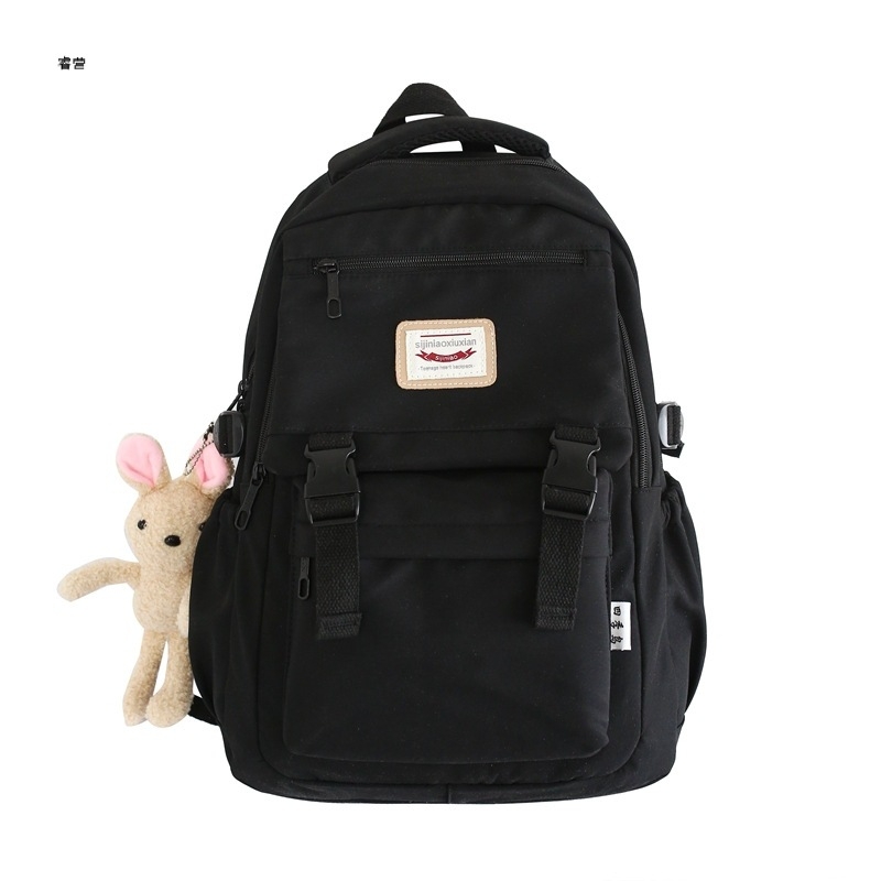 Rucsac școlar pentru fete, în stil Harajuku coreean, capacitate 20–35 L, din nylon, compatibil cu laptop de 15 inci